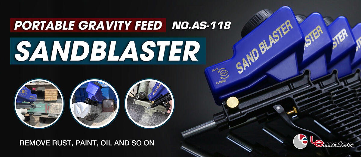 Sandblaster not clearance blowing sand