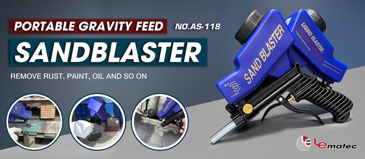 Speed Blaster® Hand-Held Gravity-Fed Sand Blaster