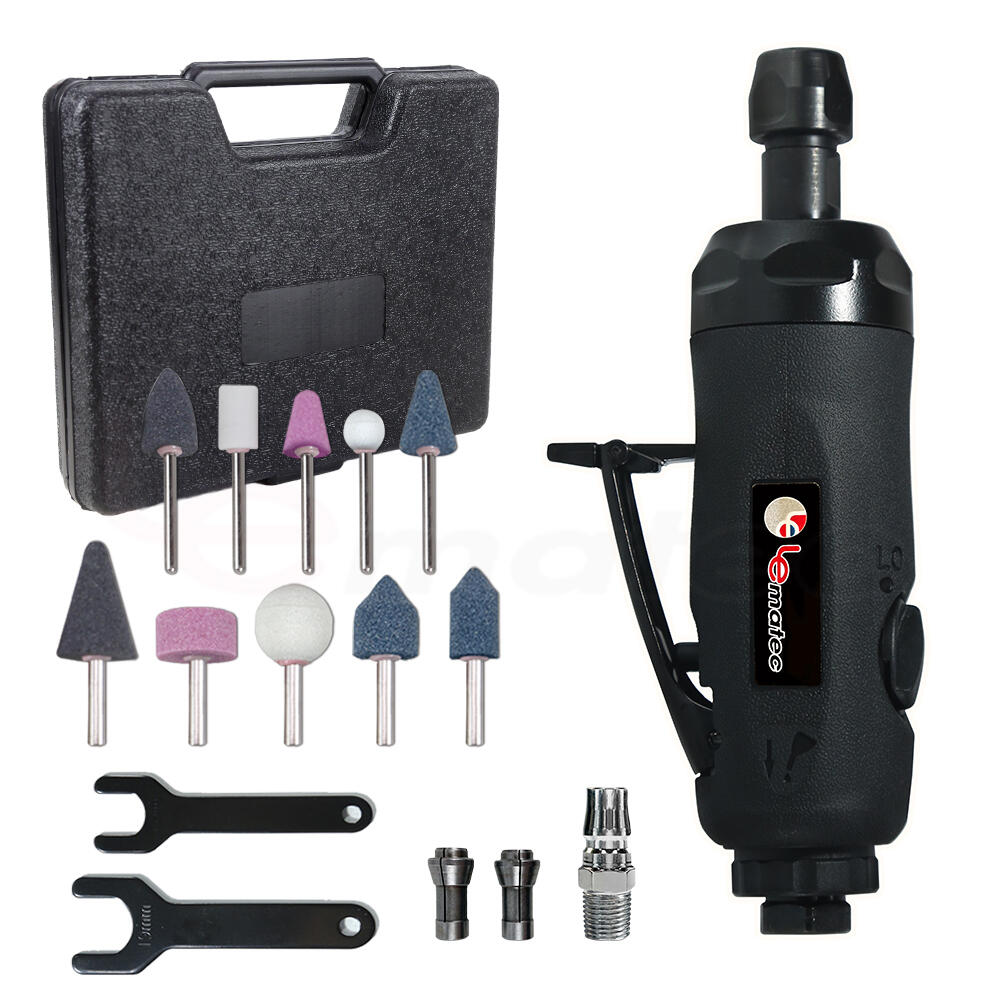 HighSpeed 1/4" Air Die Grinder Kit with Grinding Stones Set