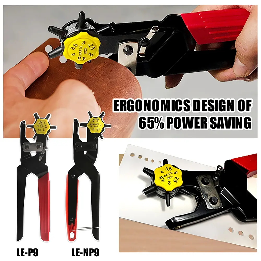 Leather Hole Punch DIY TW Hand Tools Plier Saving 65 Power