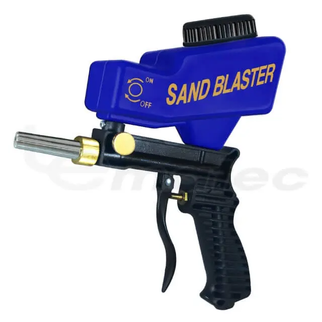 Mini Hand-held Sand Blasting Machine Sand Blasting Kit Sand Blaster Gun  Sand Blasting Spray Gun Spot Sandblaster Sand-blasting Gun with Blasting  Abrasive Sand & 4 Replaceable Nozzle