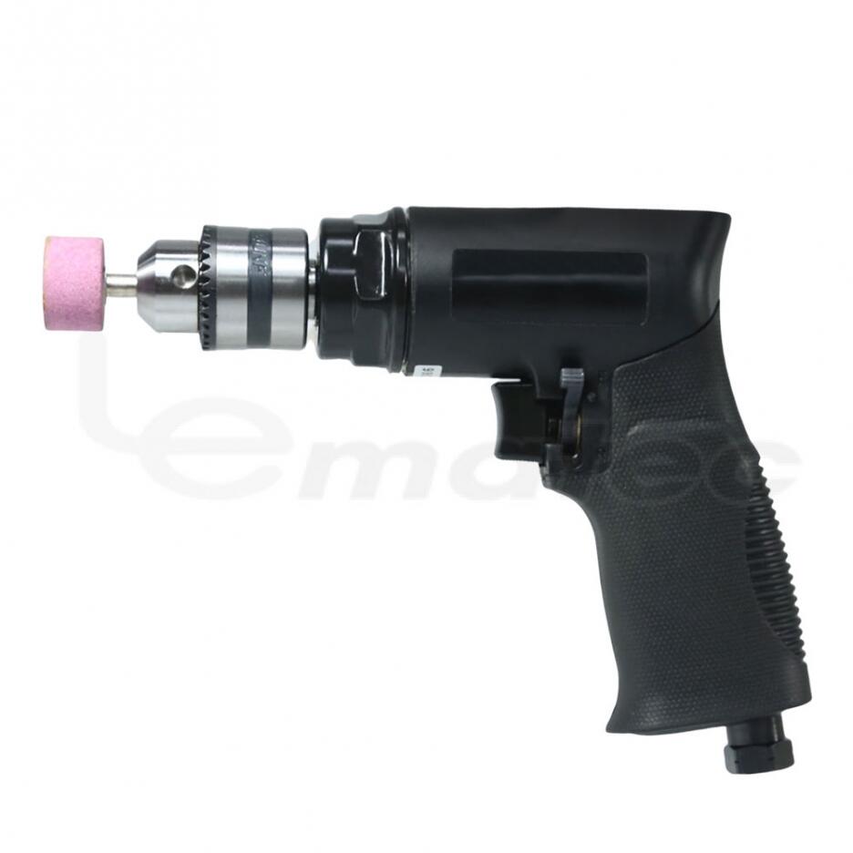 Pneumatic Drill， 1800 RPMS 3/8inch Convenient High Efficiency Reversible  Air Drill for Industrial