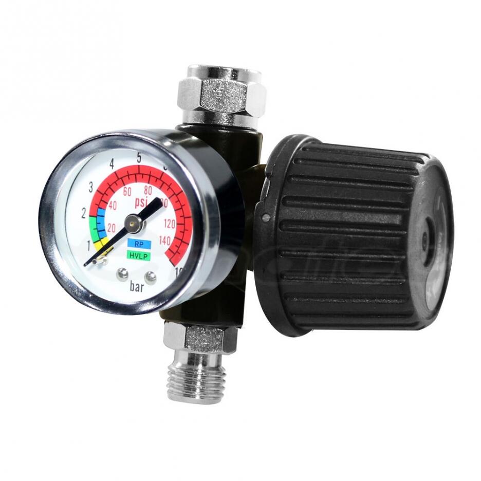 2-Pack 1/4" NPT In-Line Air Regulators With Pressure Gauge - Foto 6