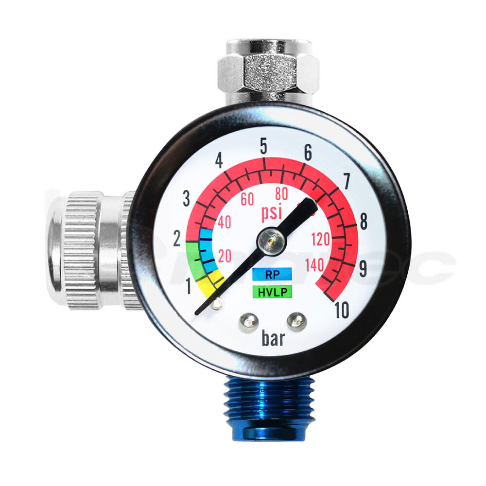 1/4" Air Regulator Valve With Gauge