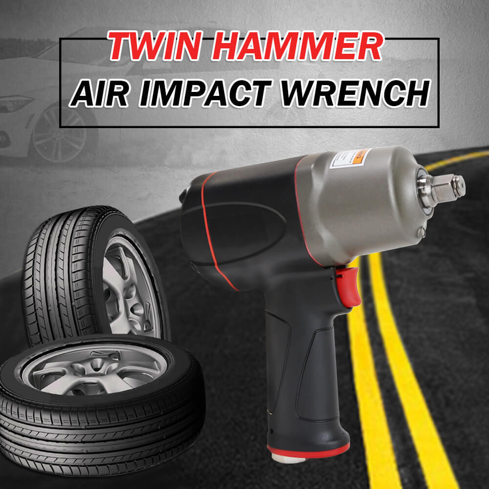 LE-ITW-R102 1/2-inch High Torque Air Impact Wrench Profile View
