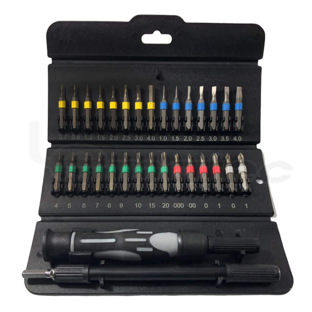 32 Pcs Precision Screwdriver Set Driver Bits Kit for Mobile Phone ...